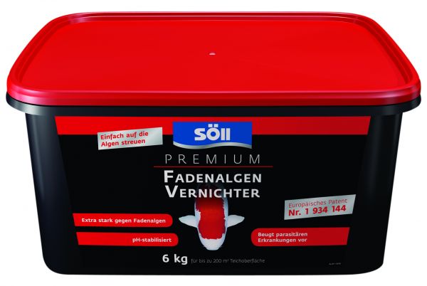 6 kg FadenalgenVernichter in Premium-Qualität für sauberes Teichwasser